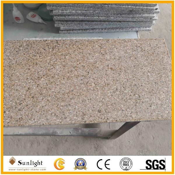 Cheap G682 Sunset Gold Misty Yellow Granite Flooring Tiles