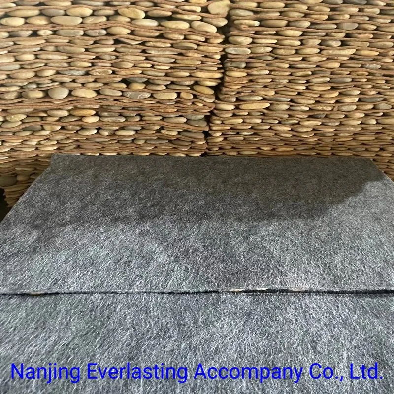 Sliced Polished Natural Stone Pebbles Mosaic Wall &amp; Floor Tile