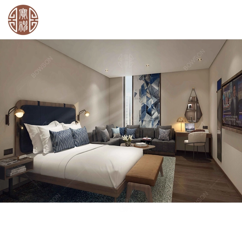 Habitación personalizada moderna habitación de Hotel Muebles Suite para habitación de Hotel Star