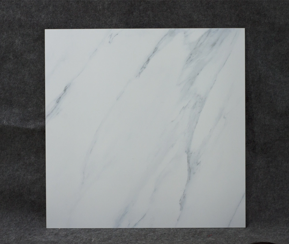 600 X 600mm Baño mármol Carrara Ducha azulejos