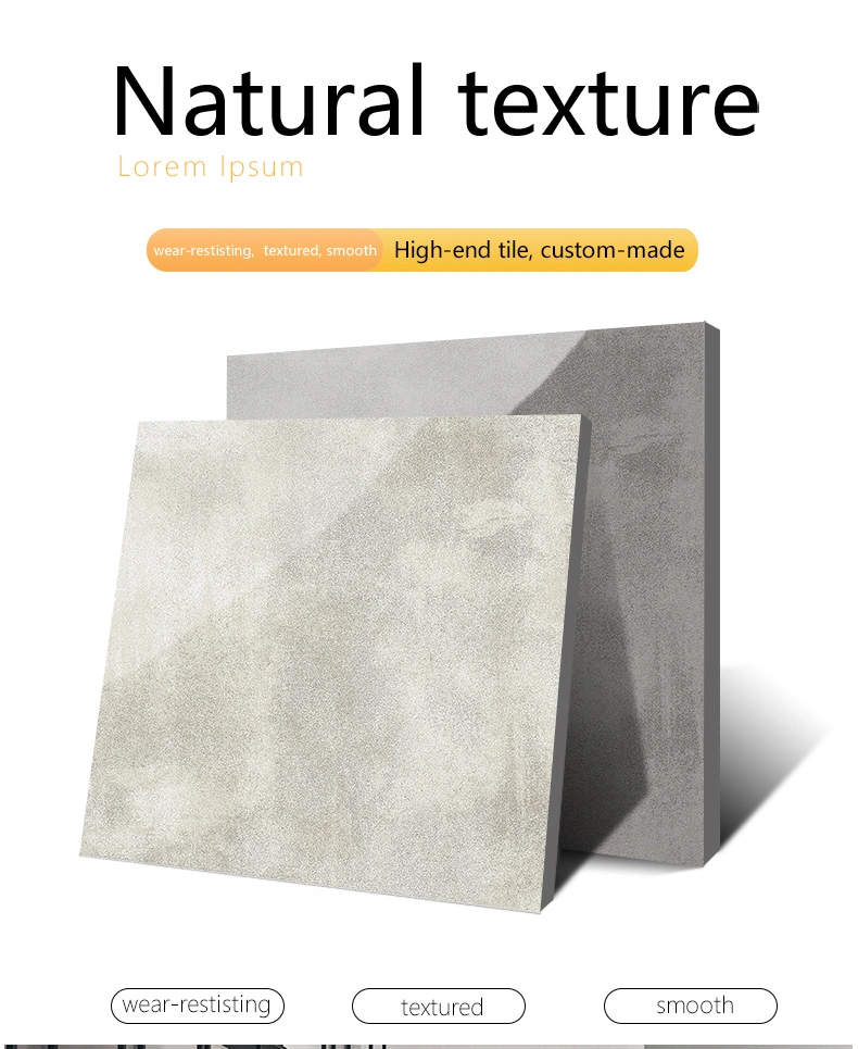 Super Simple Plain azulejos de porcelana de cemento para interiores y exteriores