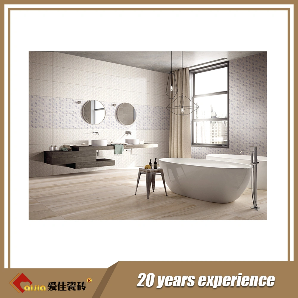 2023 Super 30X60 Cerámica azulejos blancos de la pared de baño rústico mosaico ( 63004 )