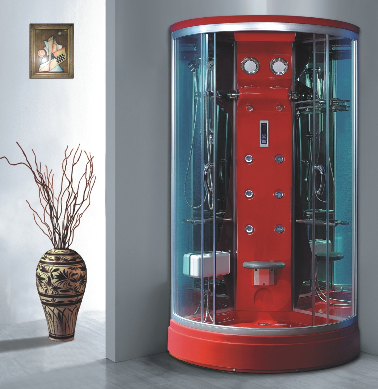 Cabina de ducha de la ducha de la ducha de la ducha de Europa Red Acrylic
