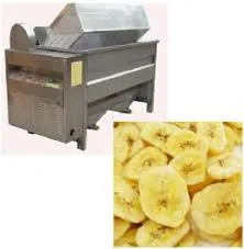 Equipo de producción de chips de plátano plátano