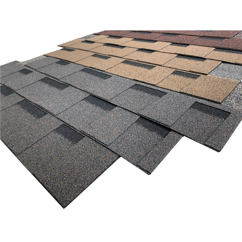  El material de construcción Tejas tejas de asfalto 3- Las tejas ficha