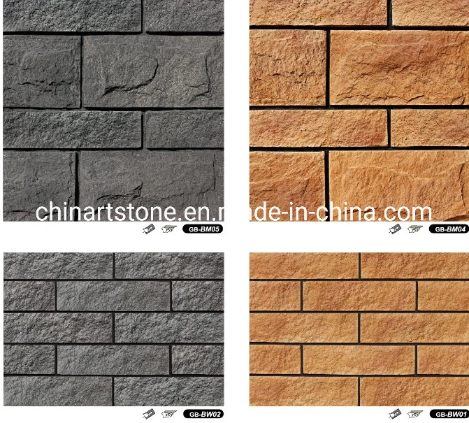 China azulejos de la pared exterior de la artificial