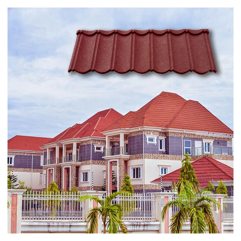 Novedades Kerala Metal Roofing Tiles for House Shingles Roof Baldosas dobladas baldosas de techo Ridge