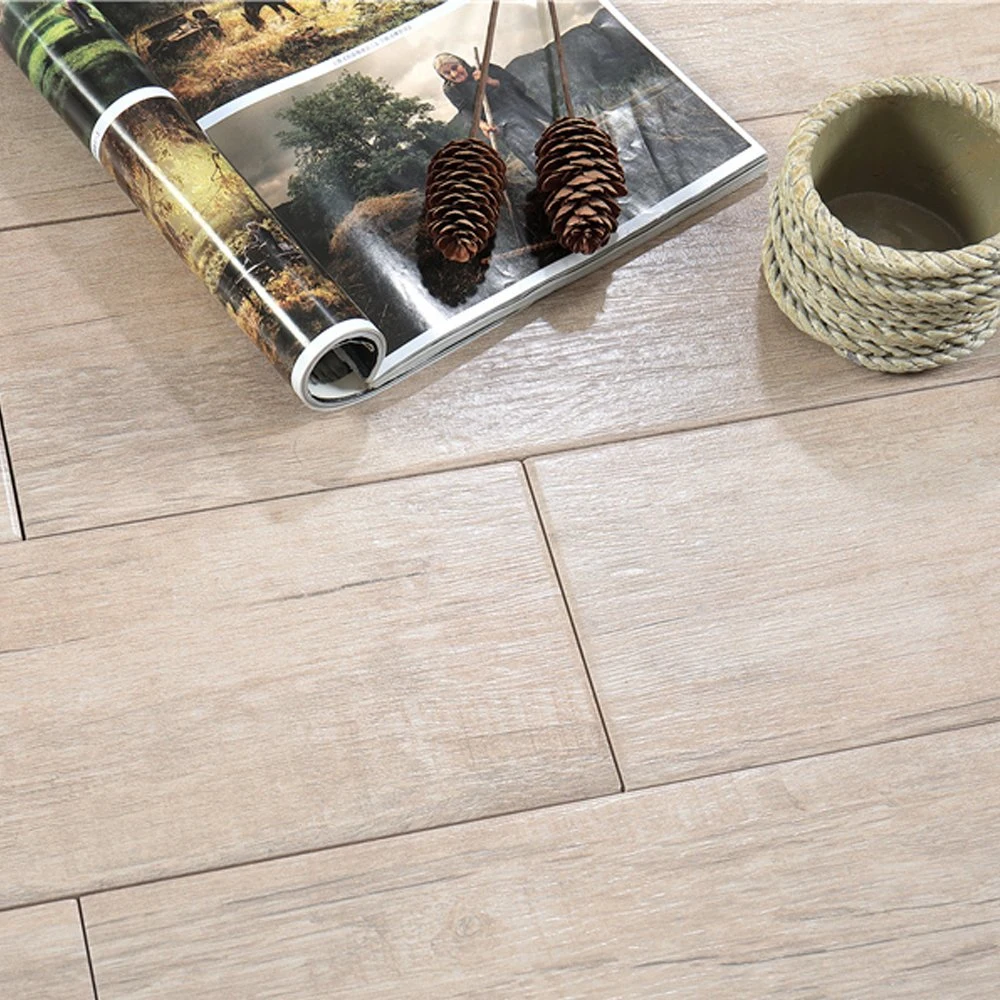 6X32 pulgadas efecto madera Mosaico de imágenes piso de madera de cocina
