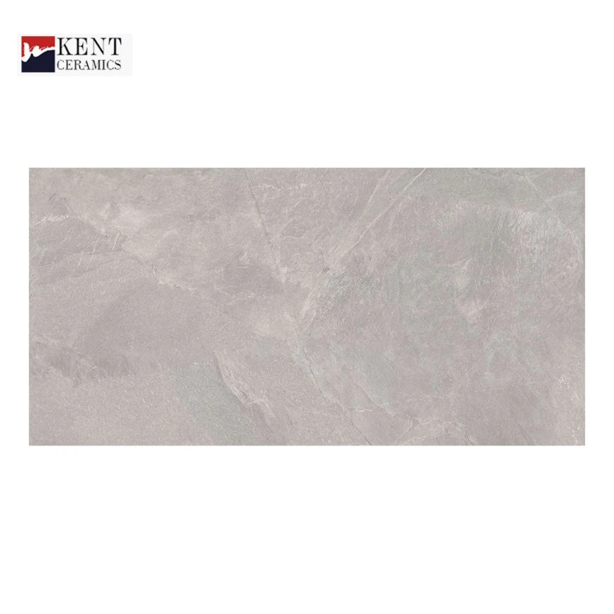  600x1200mm Color gris superficie mate rústico antideslizante azulejo mosaico de suelos