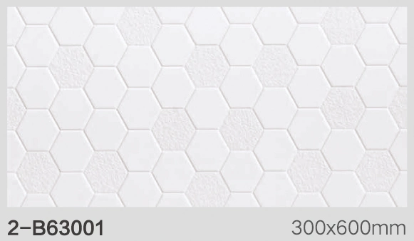 Nuevo Diseño Interior baldosas de pared 300x600 mira el cuarto de baño azulejo hexagonal blanco