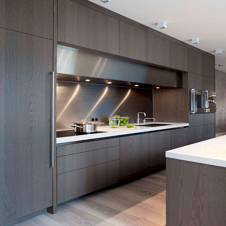  Los diseños modernos de estilos de gabinetes de cocina kitchen cabinet oculto