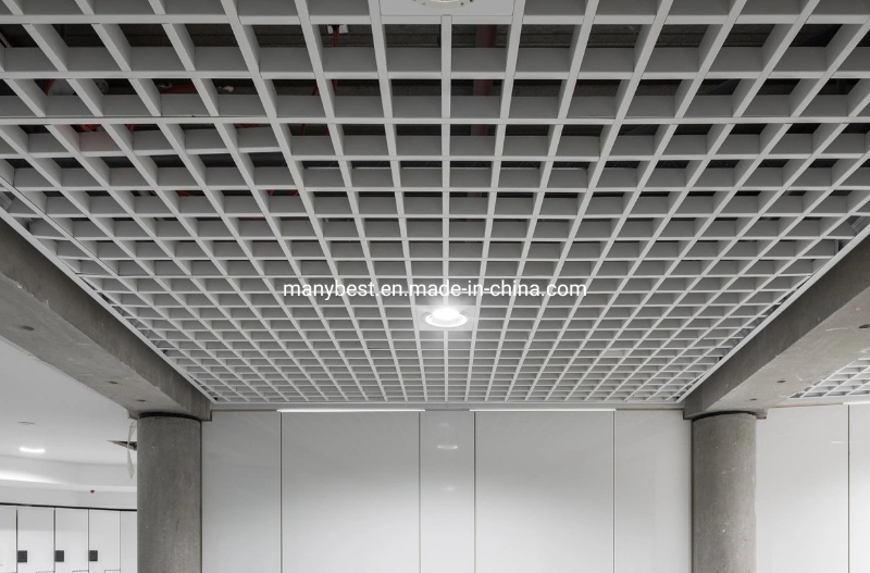 Metal Building Material Aluminum Suspended Ceiling Grid Tiles