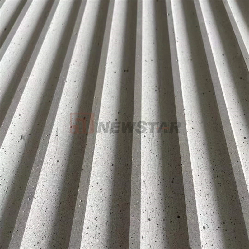 Newstar Custom Marble Concave Tiles 3D Natural Stone Flute Marble Tiles for Wall Applications