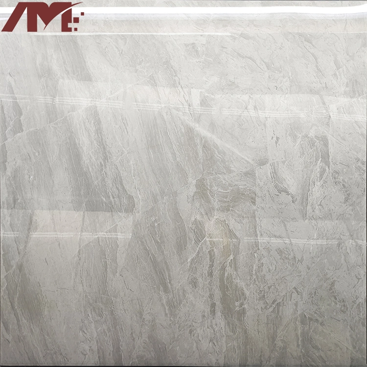 Foshan Supplier Living Room Gray Big Polished Tiles Floor Porcelanato 80X80