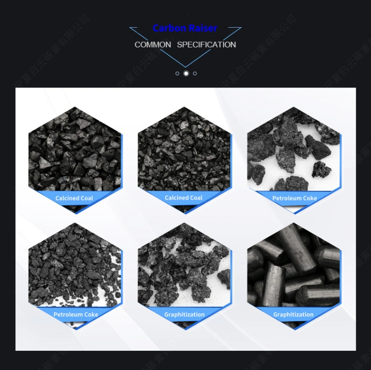 Calcined Anthracite Coal Cac F. C 90-95% Recarburizer Carbon Raiser 1-3mm 3-5mm 5-8mm Carburant