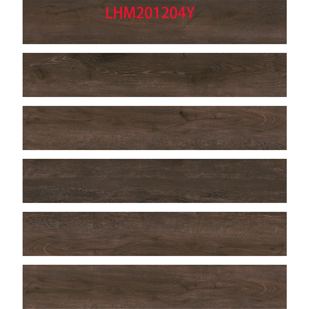 Commercial Store Vintage Decorative Wood Color Ceramic Floor Tiles