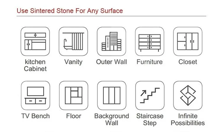 Tile Sintered Stone Sheet 1200X2400mm Floor Slabs Extra Large Format Thin Porcelain Tiles Green Marble Sinter Stone Slab