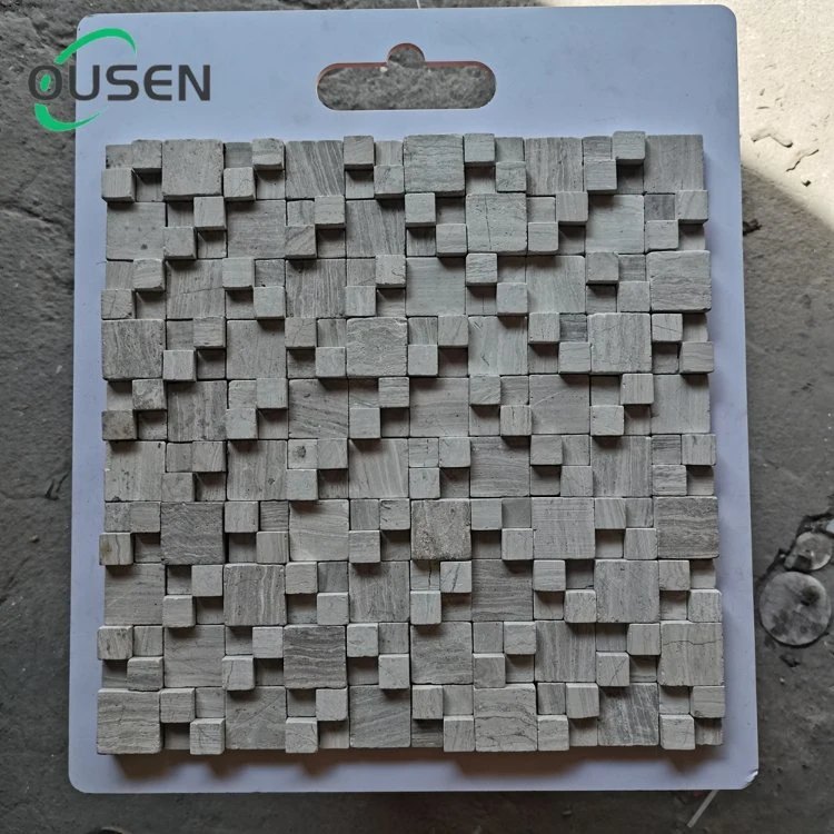 High Quality Indoor Facades White Color Kitchen Backsplash Lantern Shape Glazed Ceramic Mosaic Tile