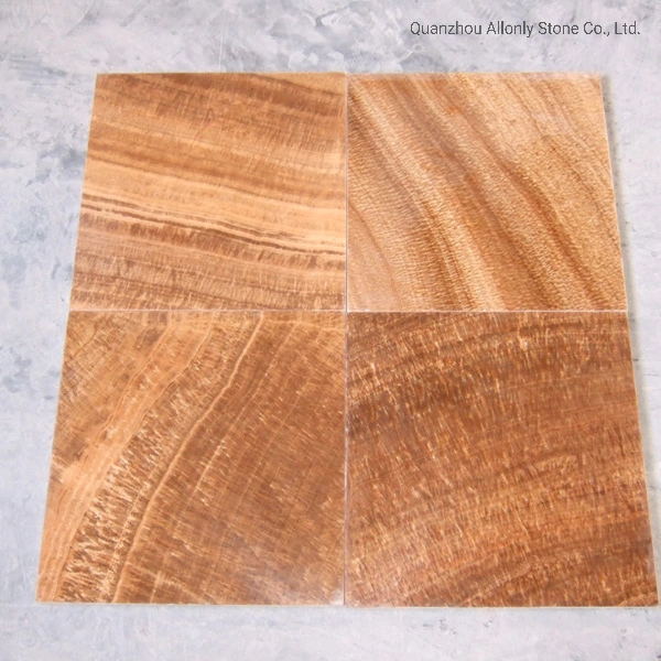 Royal Wood Marble Big Slab Cut to Size Flooring Tile