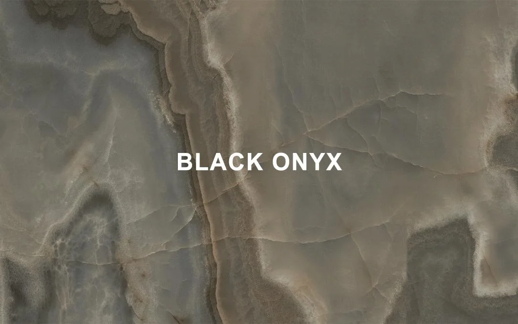 90X180cm Black Onyx Stoneware Porcelain Wall Tile