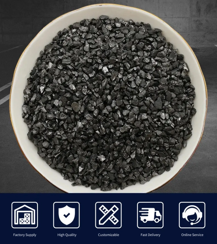 Calcined Anthracite Coal Cac F. C 90-95% Recarburizer Carbon Raiser 1-3mm 3-5mm 5-8mm Carburant