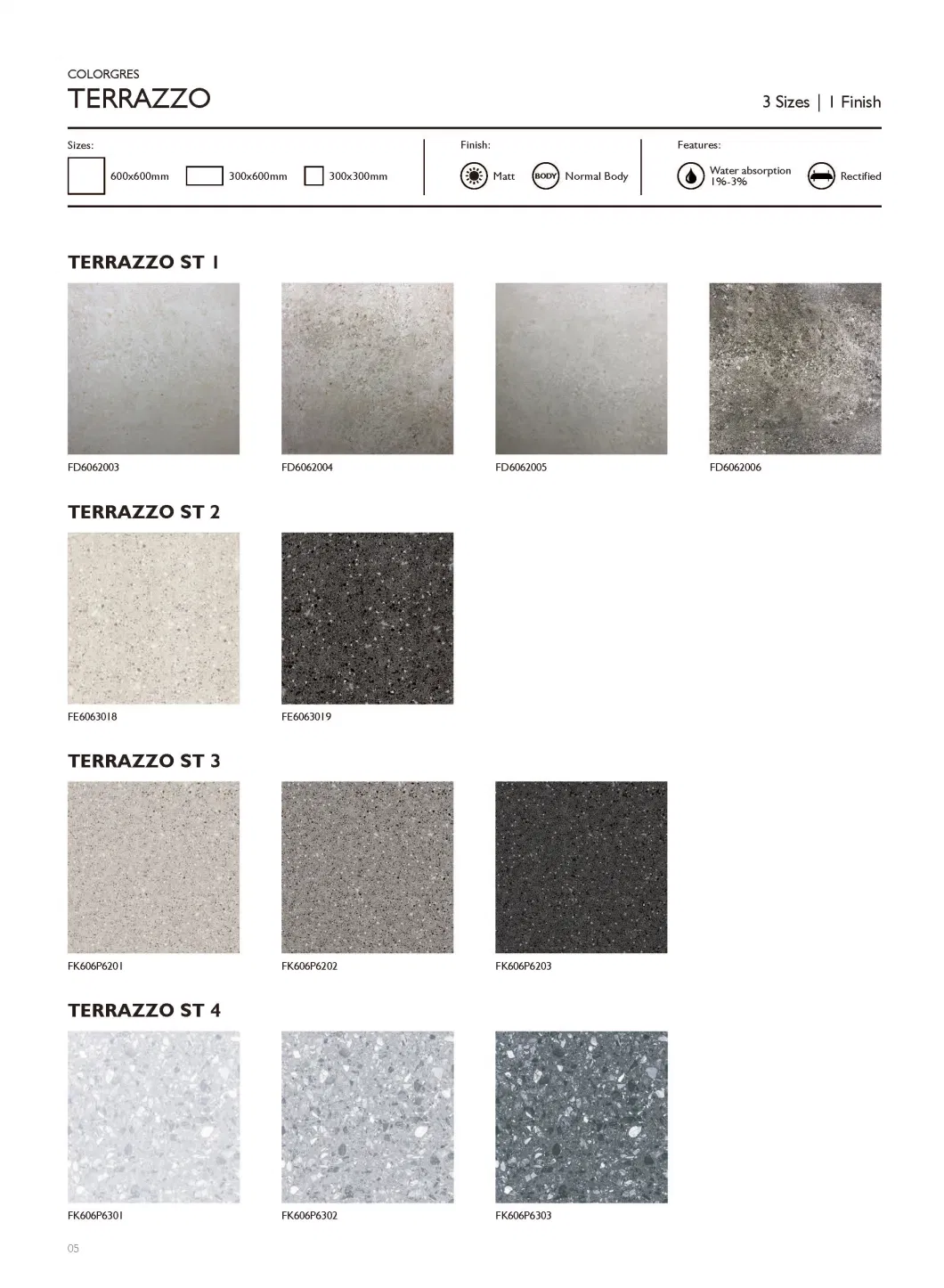 Building Material Foshan Concrete Cement Style Rustic Tile (600*600)