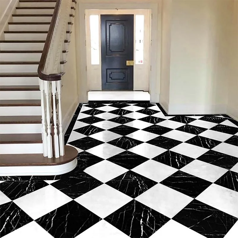 Natural Stone Ryker Black Nero Marquina Black/White Marble Quartz for Cut to Size Wall Floor Stair Tile