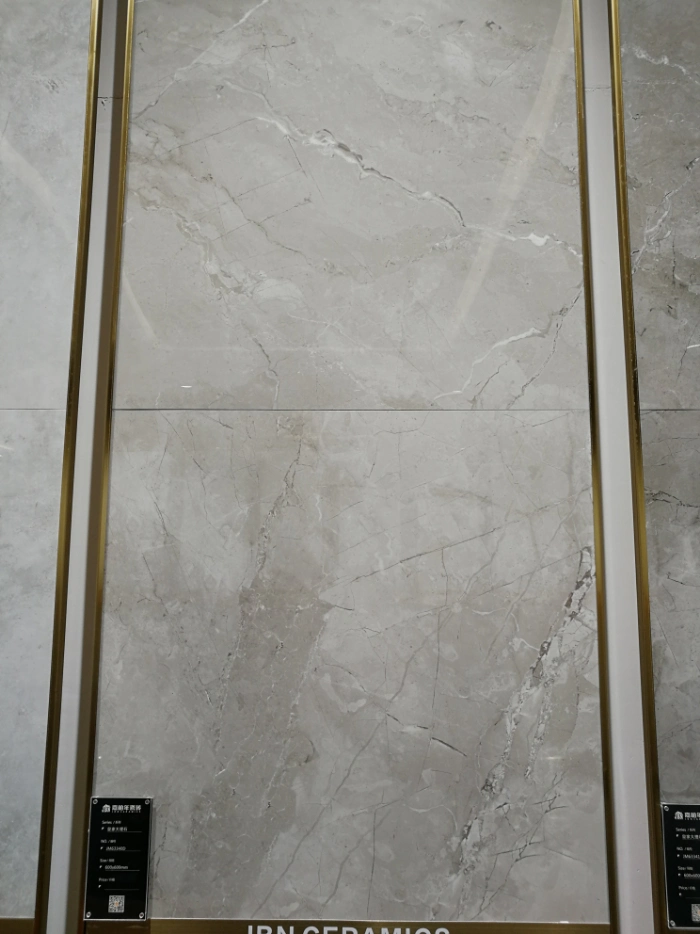 Jbn Design Customize Both Shiny and Matt Surface Porcelain Marble Floor Tile Jm63340d-B
