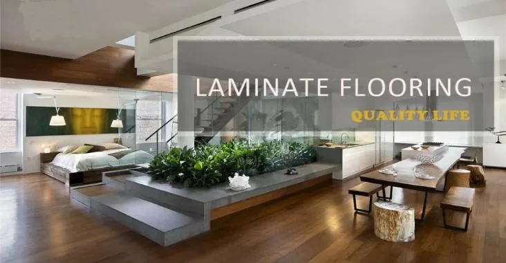 Shiny Laminate Flooring Stone Plastic Composite Glossy Marble Tile Design