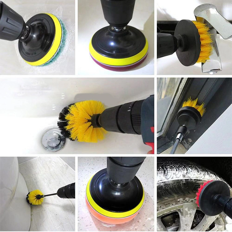 Electric Drill Brush Disc Polishing Brush Set