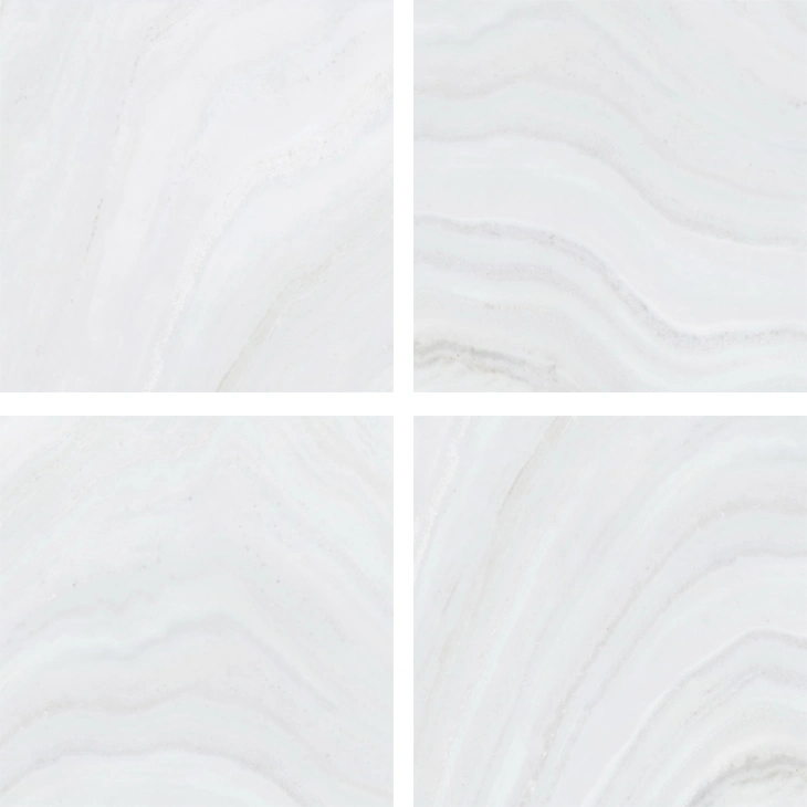 Foshan 32X32 Glazed White Onyx Effect Ceramic Porcelain Flooring