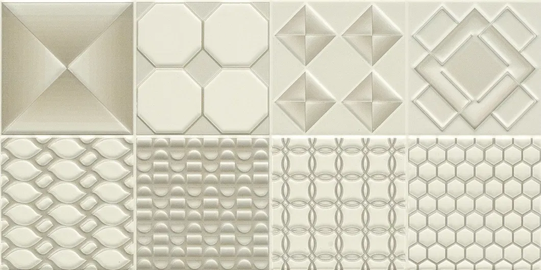 Classic Bathroom Decorative Waterproof Ceramic Interior Wall Tiles in 300*600mm