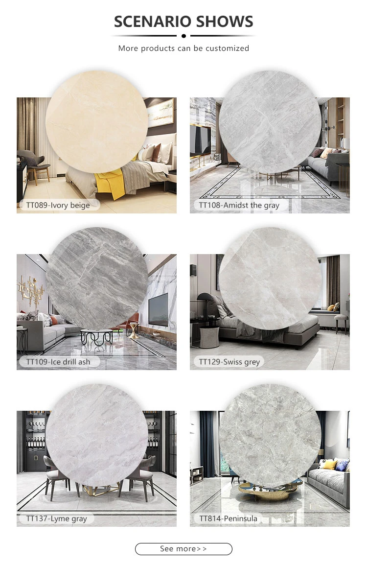 Blve Hot Sale European Home Decoration Natural Stone Big Slabs Chinese White Marble Floor Tiles