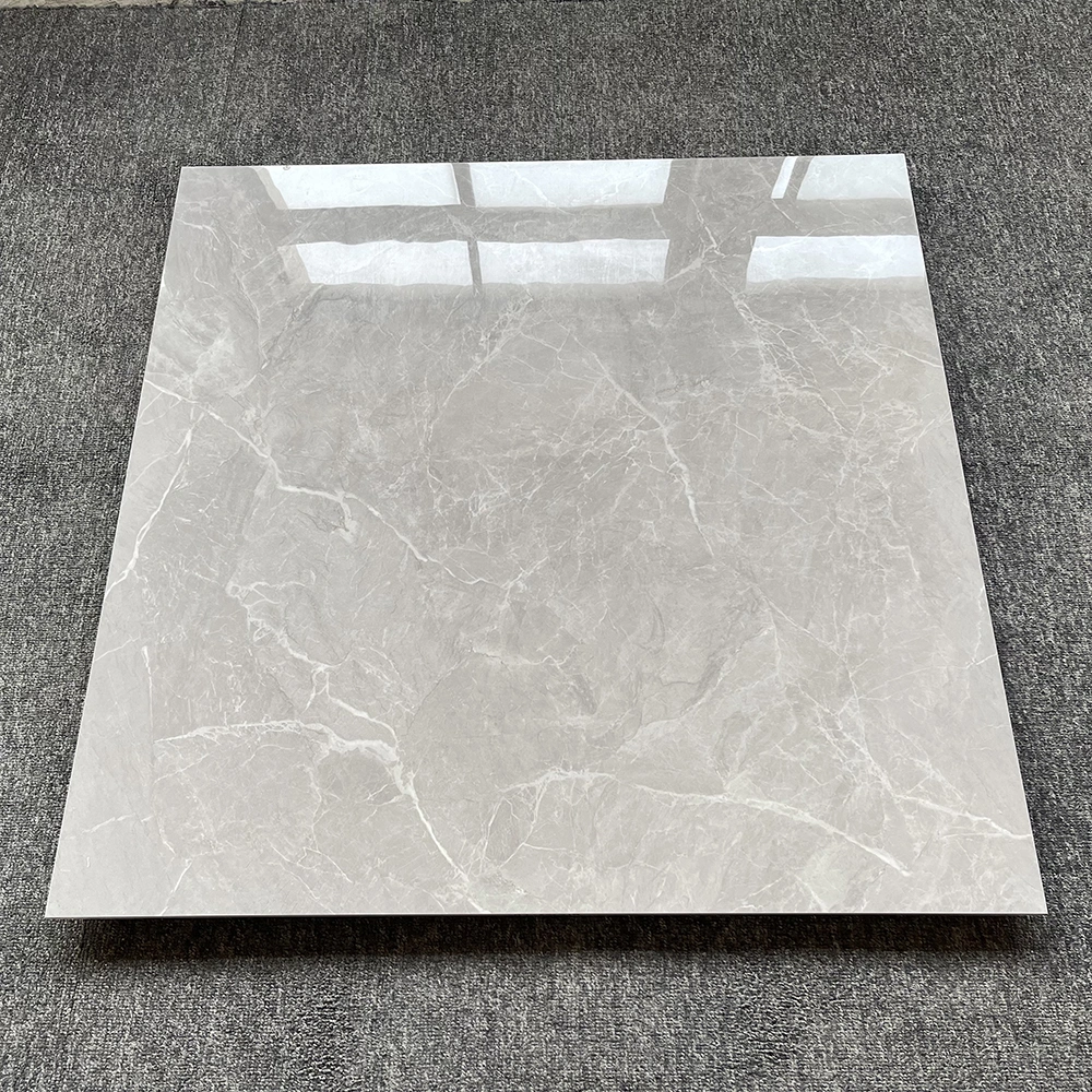 Gray Marble Tile 80X80 60X60 Full Body Ceramic Tile Floor 800X800mm Cement Look Porcelain Tile Factory Sale