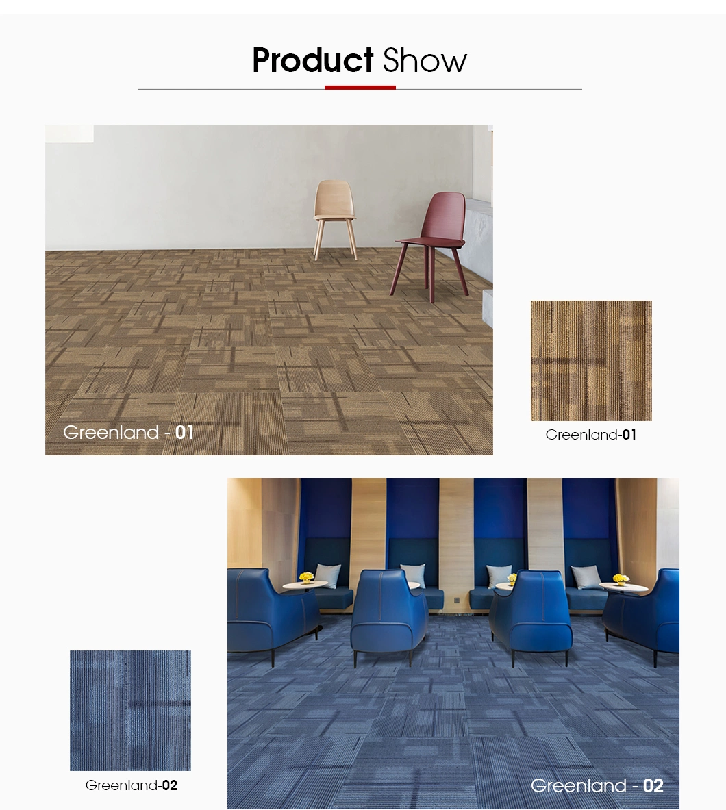 Carpet Tiles 50X50 High Quality Modular Office Carpet Tiles 50X50