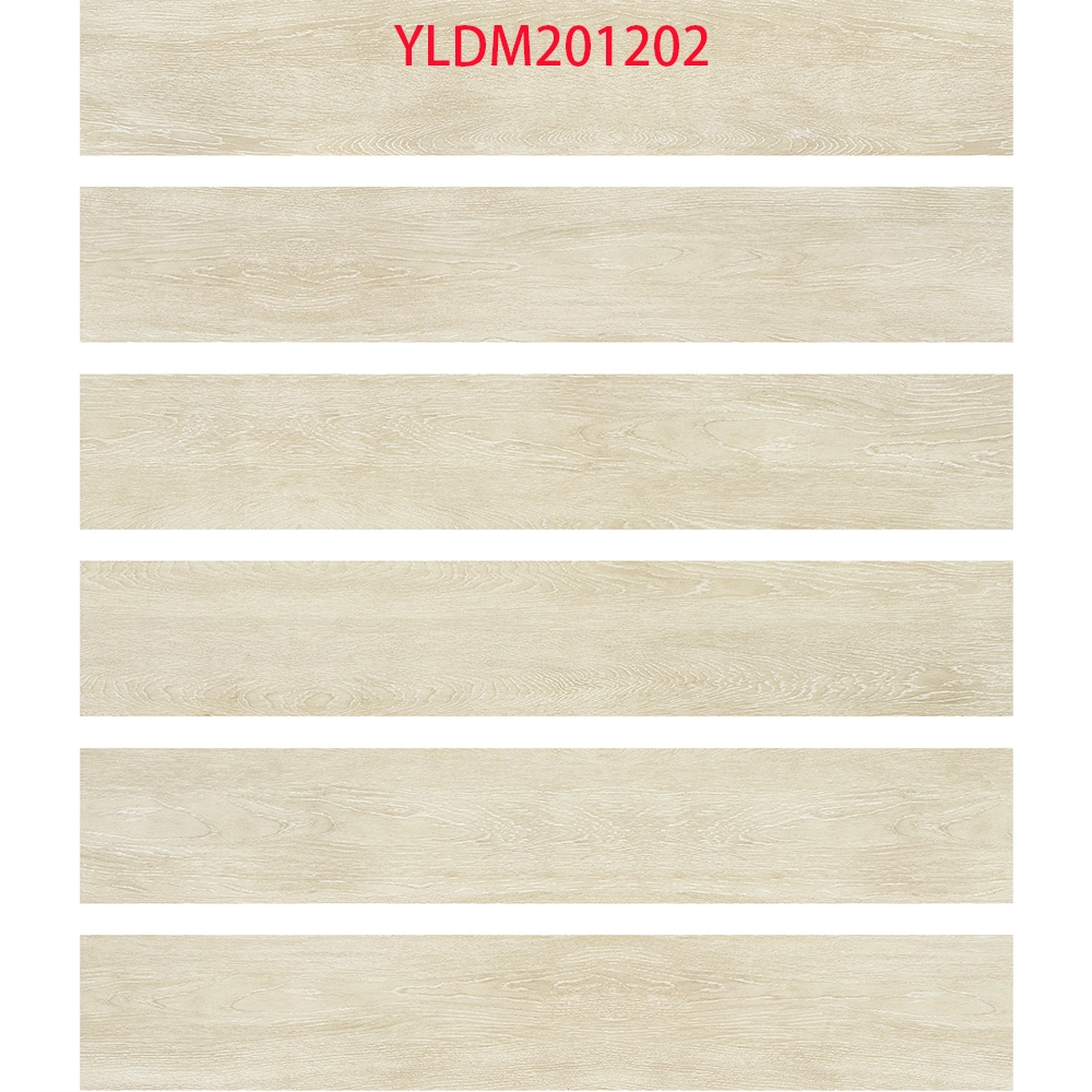 Commercial Store Vintage Decorative Wood Color Ceramic Floor Tiles
