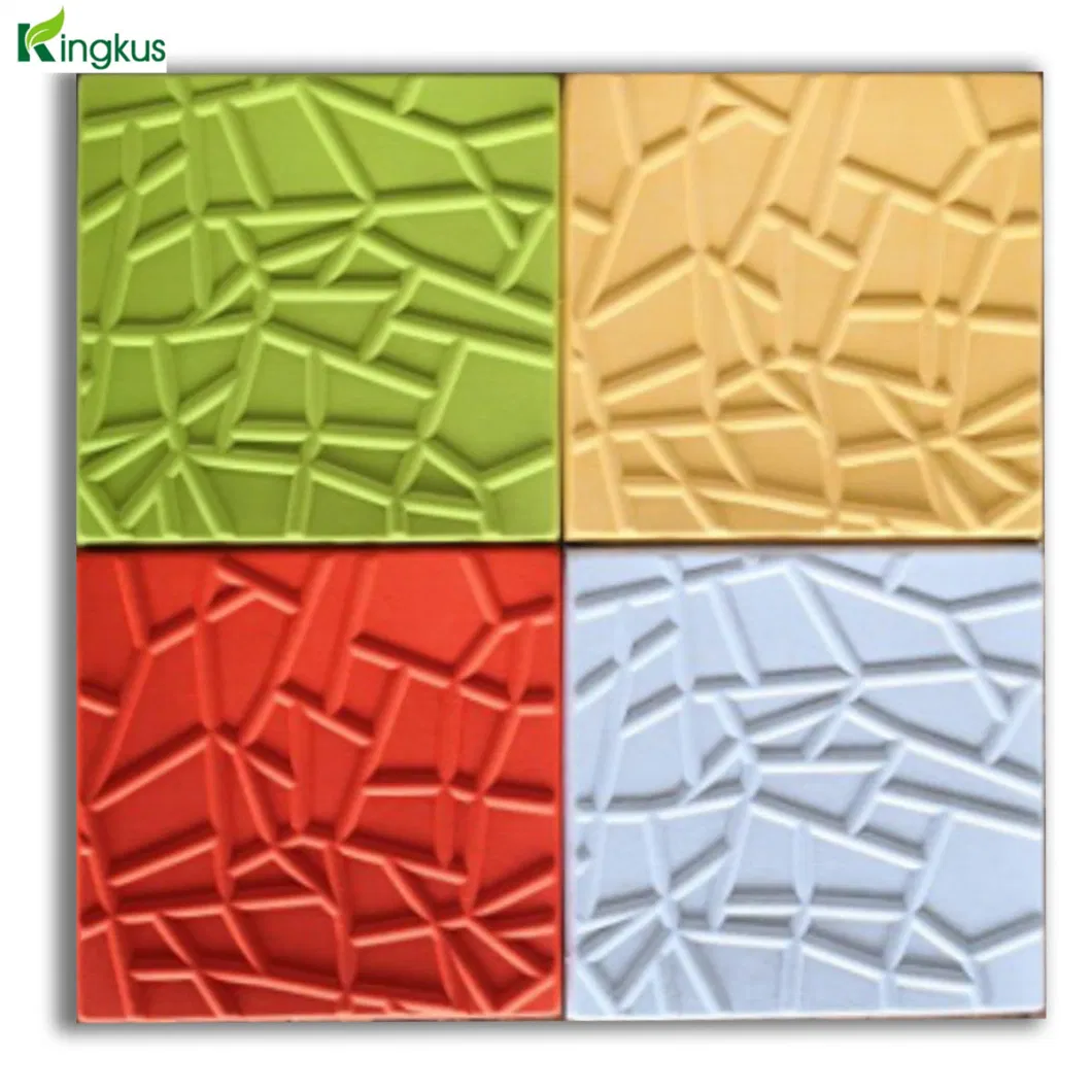 3D Twigs Polyester Fiber Acoustic Panel Wall Covering