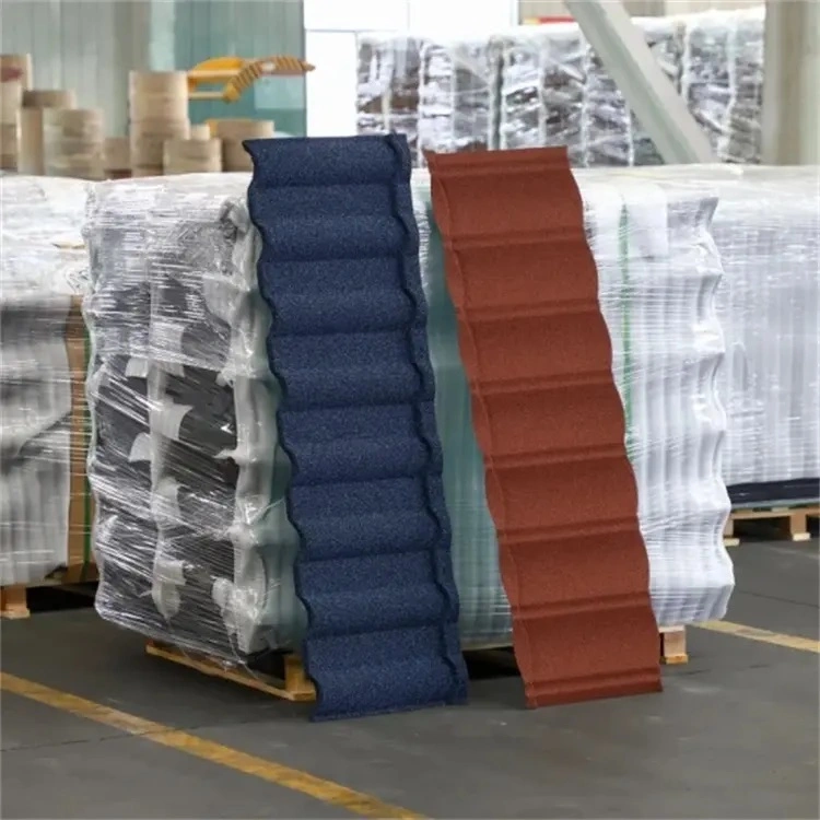 Eco-Friendly Prefabricated House Step Tiles Roofing Sheet Price in Nigeria