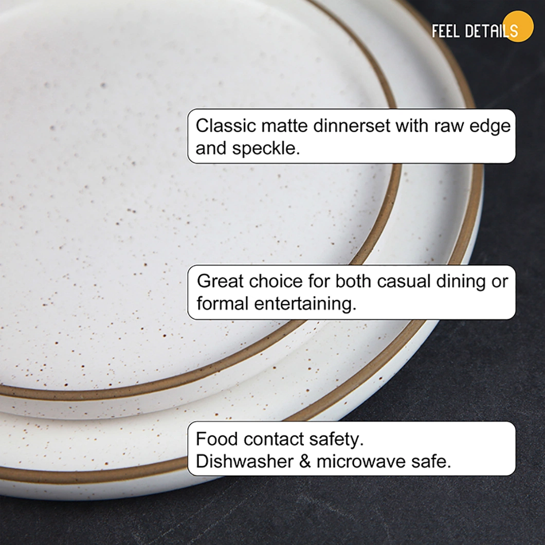 Wholesale High Quality Dark Green Dinnerware Set Ceramic Dinner Plate Set Porcelain Dinner Set