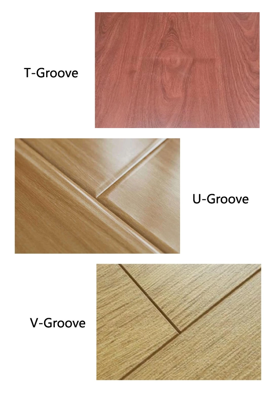 MDF HDF Two Strip Patent Unilin Click Laminate Deck Floor Covering