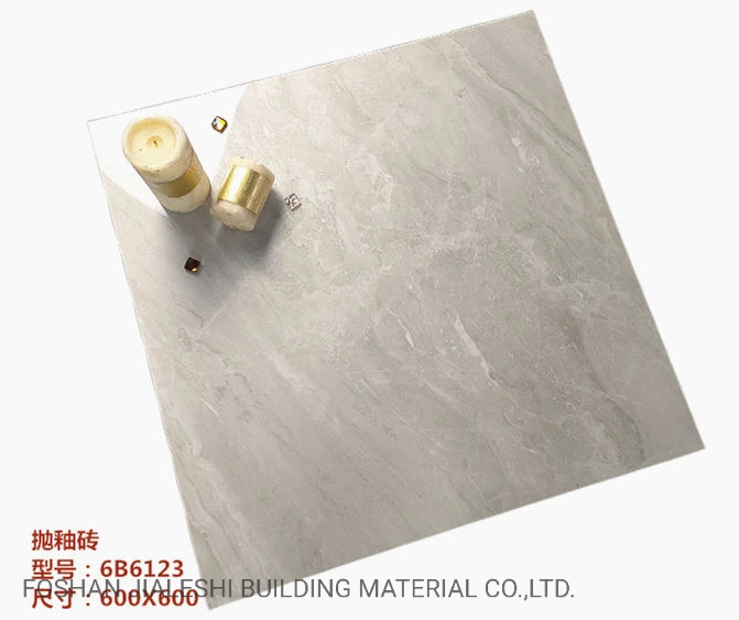 600X600 Square Color Polished Glazed Slab Rustic Marble Bathroom Kitchen 3D Subway Ceramic Matte Hotel Villa Home Porcelain Floor Wall Tile