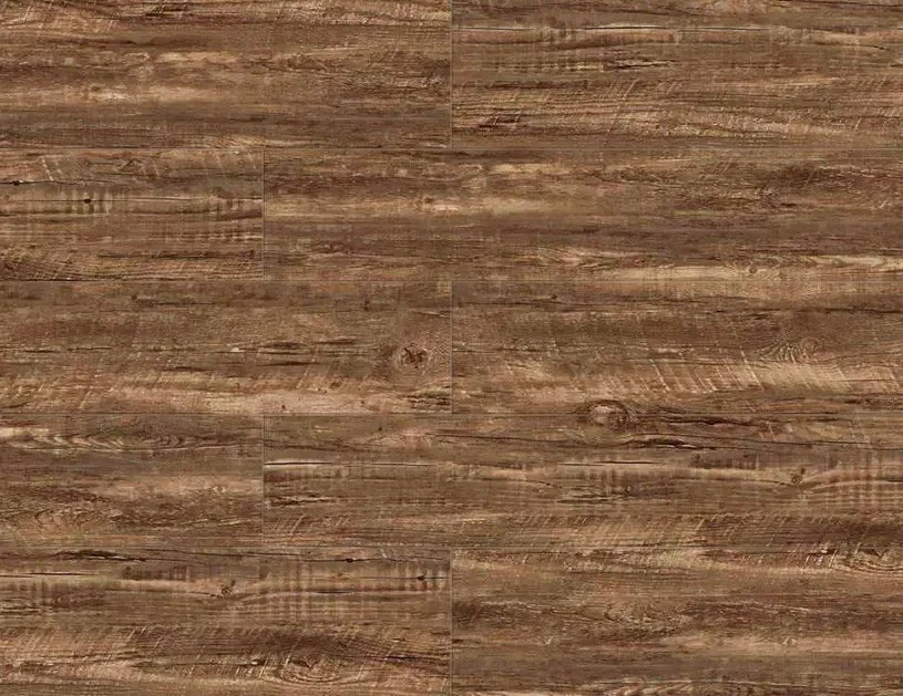 Gray Wood Grain 6mm 7mm Luxury Vinyl Tiles Stone Plastic Composite Spc Flooring Lvp Factory Price for House Use