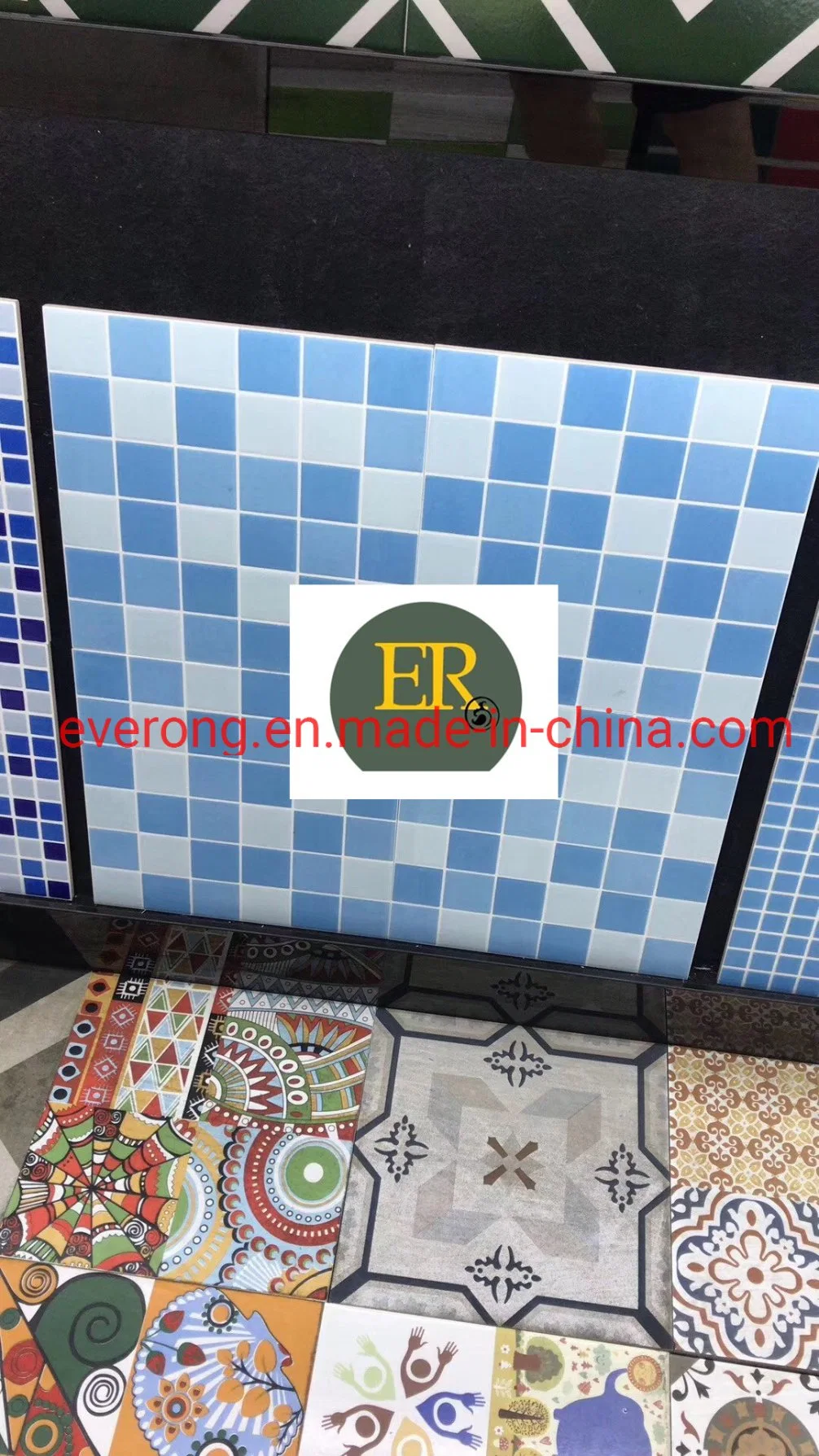 Blue Glass/Stone/Marble/Metal/Lantern/Ceramic Mosaic Tile for Bathroom/Swimming Pool Floor Mosaic Tiles