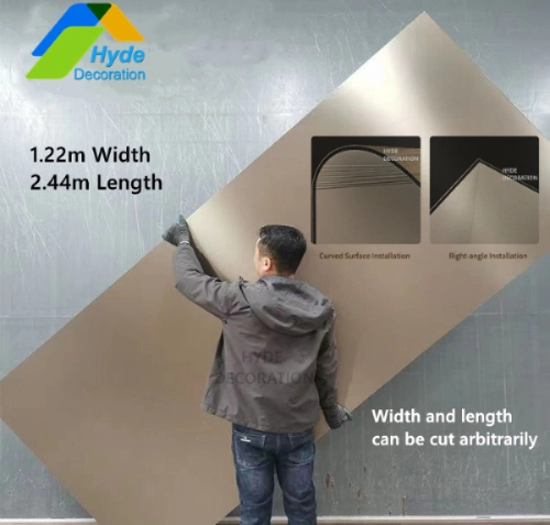 1220mm*2440mm PETG Color Laminated Carbon Crystal Co-Extrusion Bamboo Charcoal Fibre Wall Panel