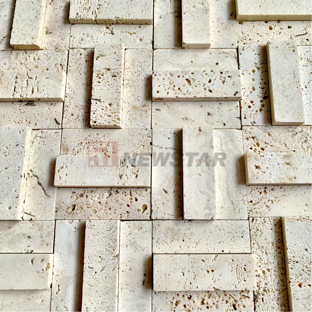 Natural Stone Decorative Slab Stone Background Mosaic Marble Bathroom Wall Tiles 3D Mosaic Tiles