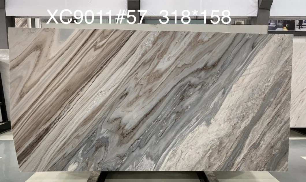 Palissandro/Bronze Blue Marble Top A Grade Luxury Stone Tile Interior Wall/TV/Sofa Background/Panel/Floor Design