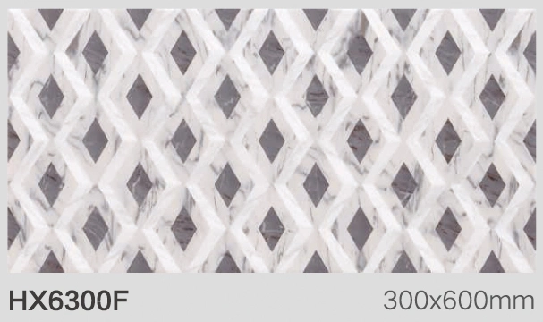 Factory Supply 300X600mm 3D Rhombus Design Ceramic Wall Tile