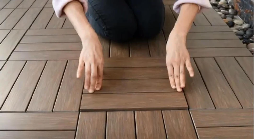 Outdoor Decking Wood Plastic Composite Outdoor Floor Covering