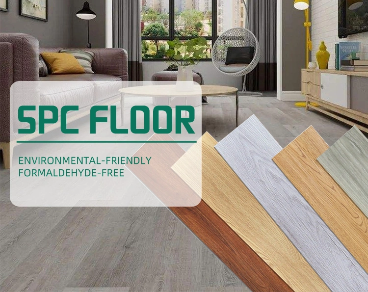 Plastic Floor Sheet Factory Wholesale PVC Vinyl Flooring Plank Self Adhesive Spc Floor Covering for Rental House on Sale