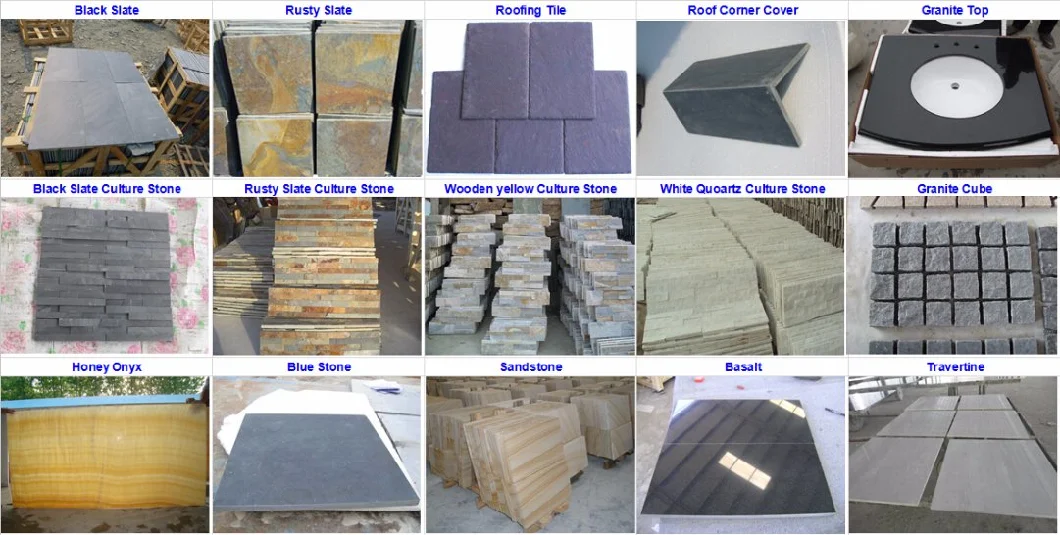 Natural Stone Green Slate Exterior Flooring/Wall Covering/Terrace Floors Paving Tiles